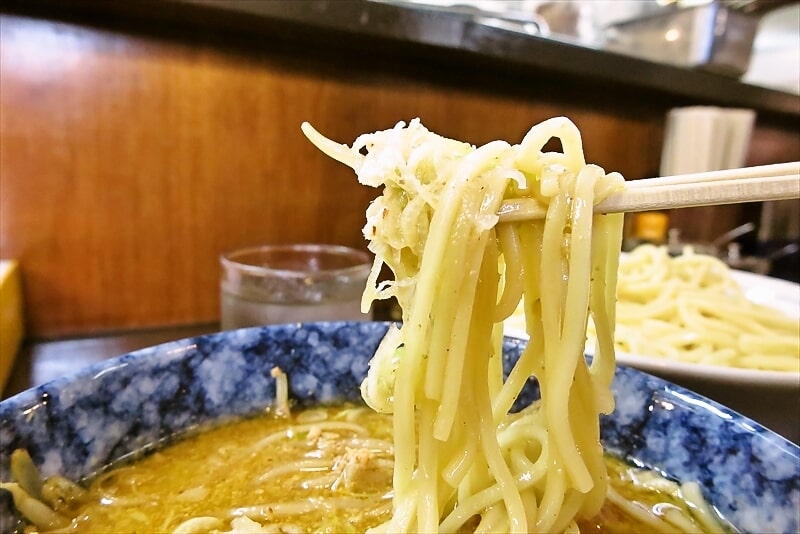 相模原市『ラーメン クレイジーフレンズ』味噌つけ麺480g500円11