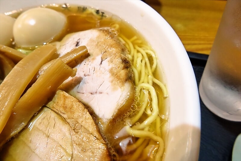 相模原市『淵野辺大勝軒』ラーメン味玉2個6