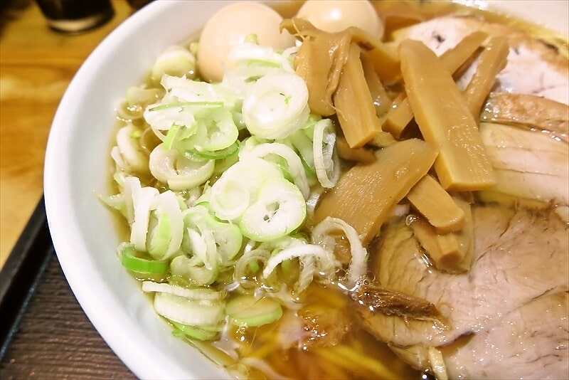 相模原市『淵野辺大勝軒』ラーメン味玉2個4