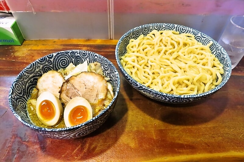 相模原市淵野辺駅『つけ麺本舗 一億兆』スペシャルつけ麺特盛り1