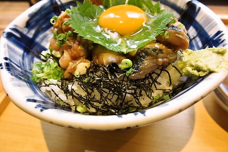 町田駅『三浦漁港直卸 いまがわ食堂』さばとろ丼4