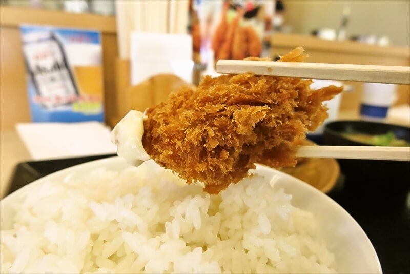 『かつや』秋の海鮮フライ定食＆秋の海鮮カツ丼11