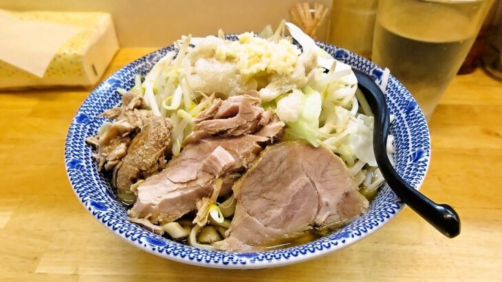 矢部駅淵野辺駅『らーめん きじとら』背脂にんにく醤油ラーメン800円