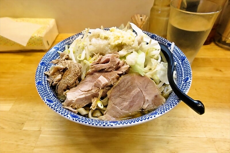 矢部駅淵野辺駅『らーめん きじとら』背脂にんにく醤油ラーメン1