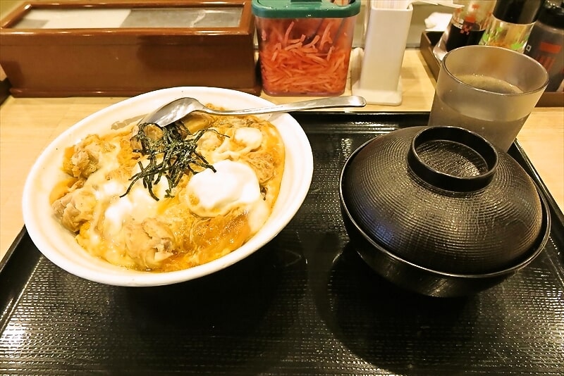 相模原市淵野辺駅『松屋 淵野辺北口店』親子丼1