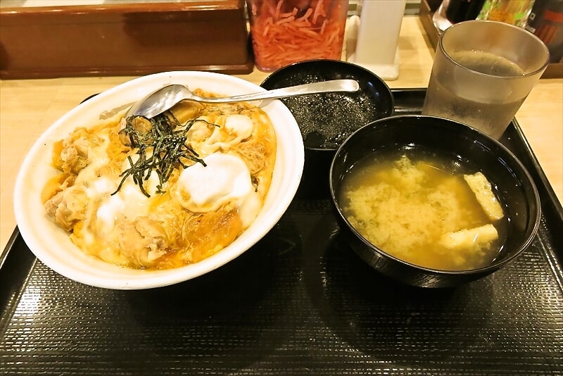 相模原市淵野辺駅『松屋 淵野辺北口店』親子丼2