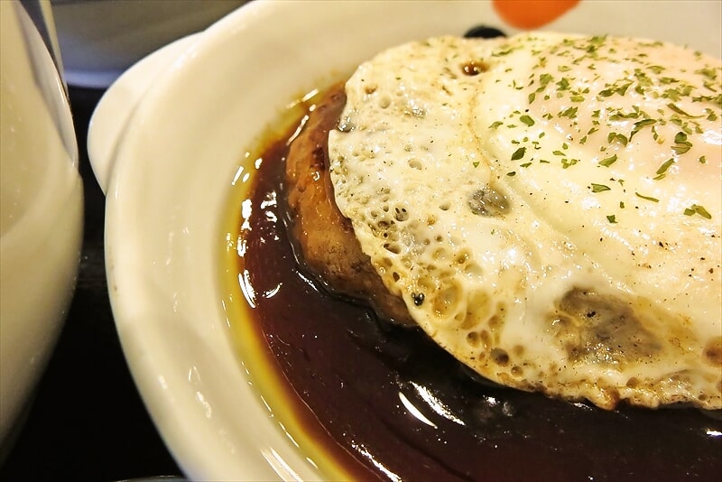 相模原市淵野辺駅『松屋 淵野辺北口店』てりやきエッグハンバーグ定食特盛9