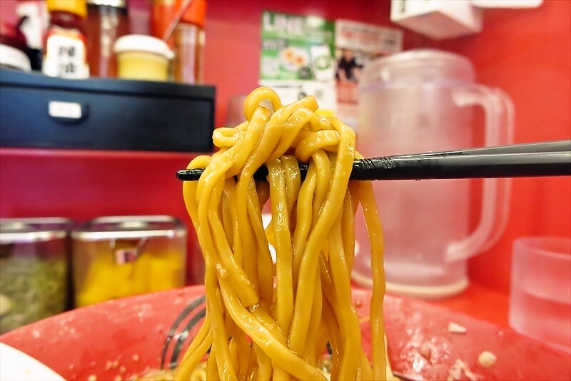 『京都北白川ラーメン 魁力屋 相模原中央店』にんにく背脂漆黒醤油らーめん19