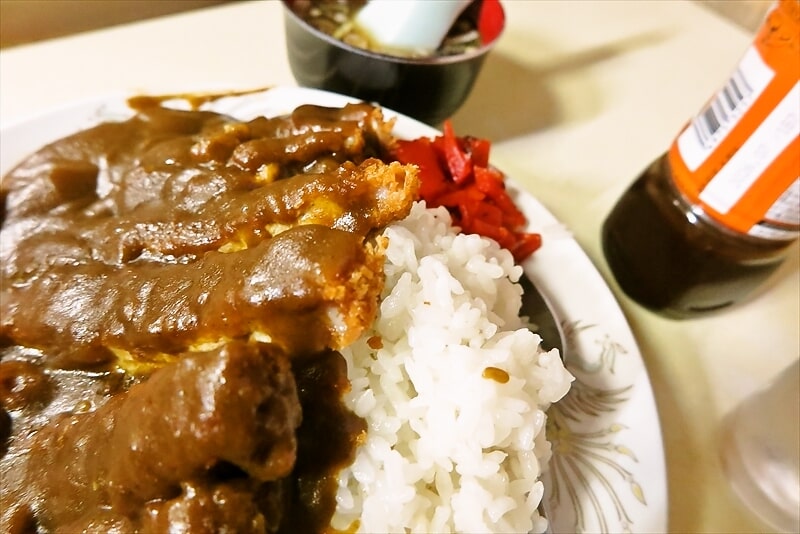 相模原市『中華料理 大勝軒』カツカレー大盛り7