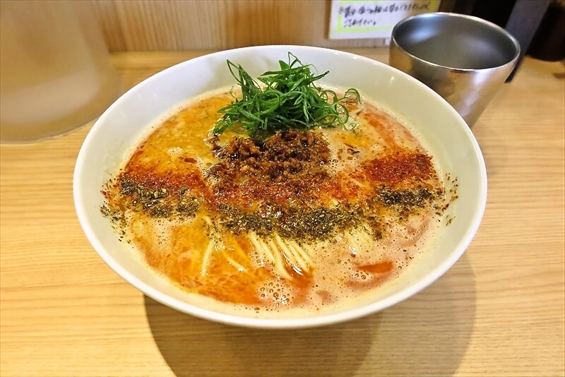 相模原市『中村麺三郎商店』担々麺1