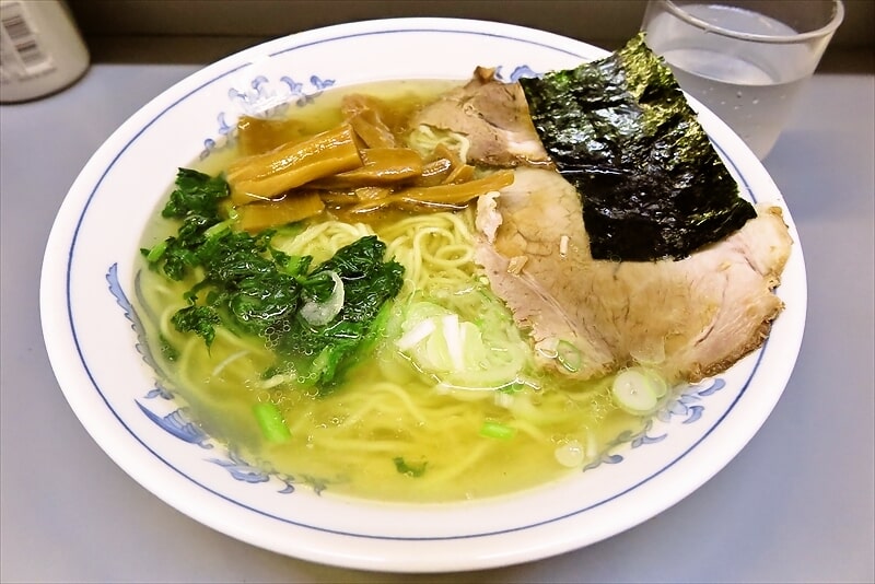 2024年11月『中華そば 七面（しちめん）』塩ラーメン2