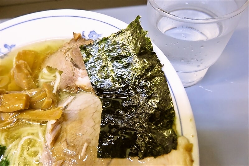 2024年11月『中華そば 七面（しちめん）』塩ラーメン3