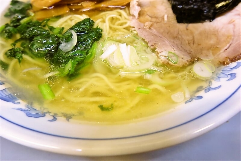 2024年11月『中華そば 七面（しちめん）』塩ラーメン7