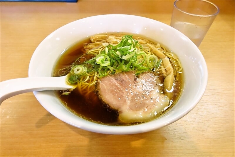 相模原市上溝駅『中華そば 上溝屋』醤油ラーメン1