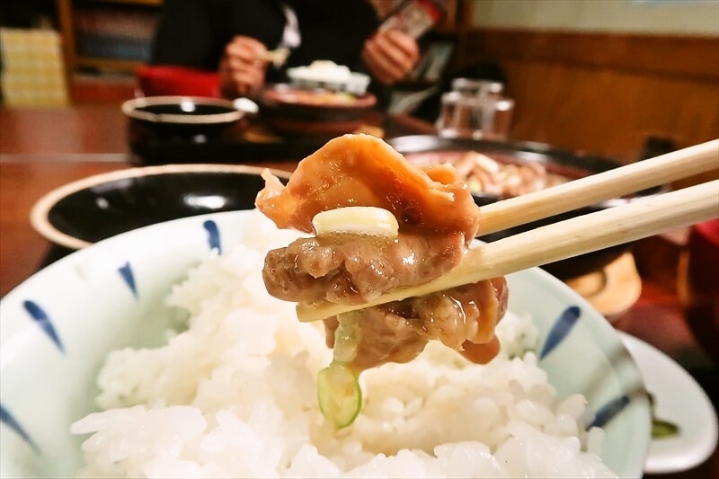 山形県天童市『春日食堂』山形県産豚もつ煮込み定食大盛10