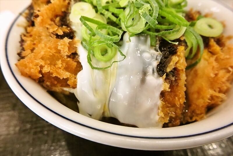 2024年12月『かつや』さばとロースの味噌たまカツ丼6