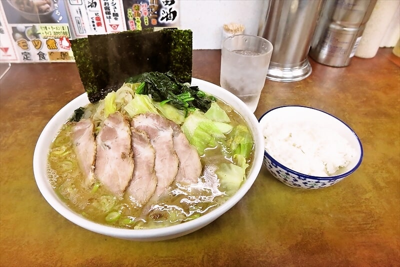 小田急相模原駅『究極ラーメン 町田家』豚野郎チャーシューメン大盛1