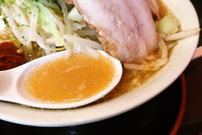 天童市『喜多方らーめん ぬーぼう天童将棋むら店』辛味噌爆中華大盛9