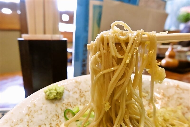 相模原市相模大野駅『そばどころ更科』たぬきそば目玉焼き半ライス定食8