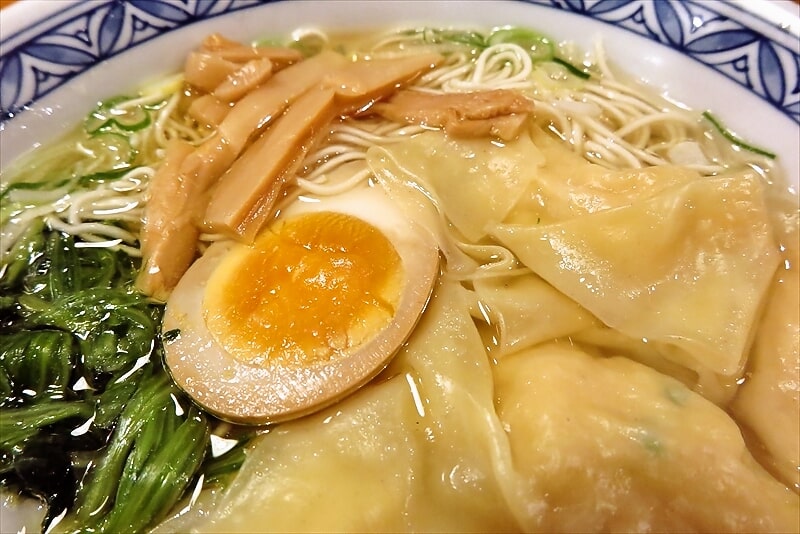 町田駅『中国ラーメン揚州商人』海老ワンタンメン＆チャーハン＆餃子14