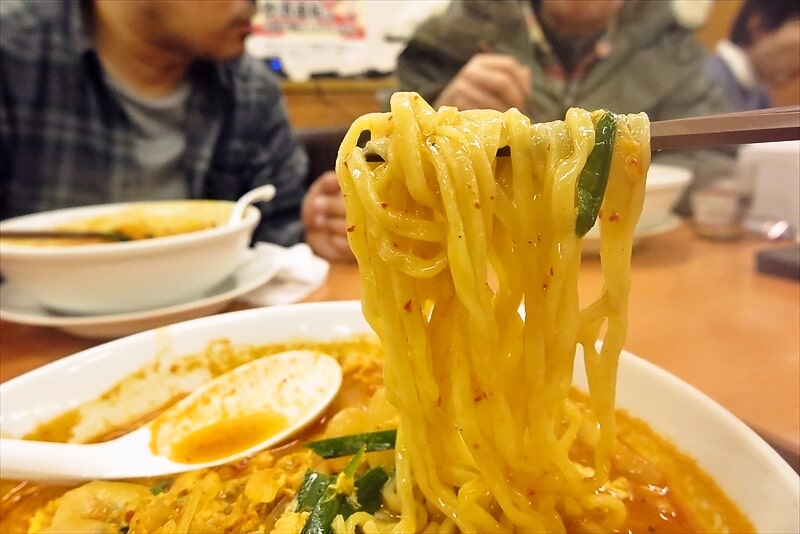 町田駅『日高屋 町田中央店』チゲ味噌ラーメン12