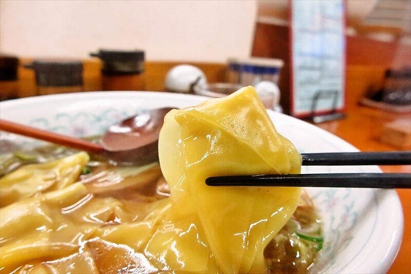 町田市『中華料理 品香園（ひんこうえん）』ワンタンメン7