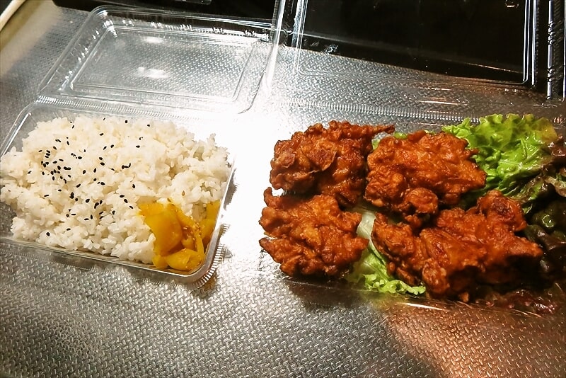 相模原市淵野辺『からあげ 神田屋』唐揚げ弁当7