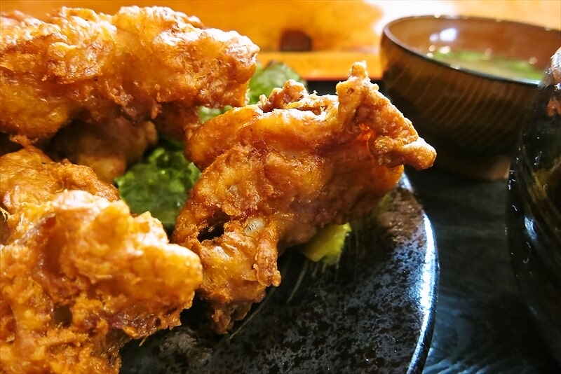 相模原市淵野辺『からあげ 神田屋』唐揚げ定食特盛り6