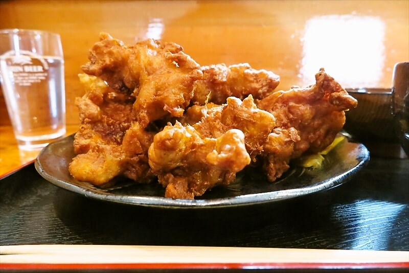 相模原市淵野辺『からあげ 神田屋』唐揚げ定食特盛り8