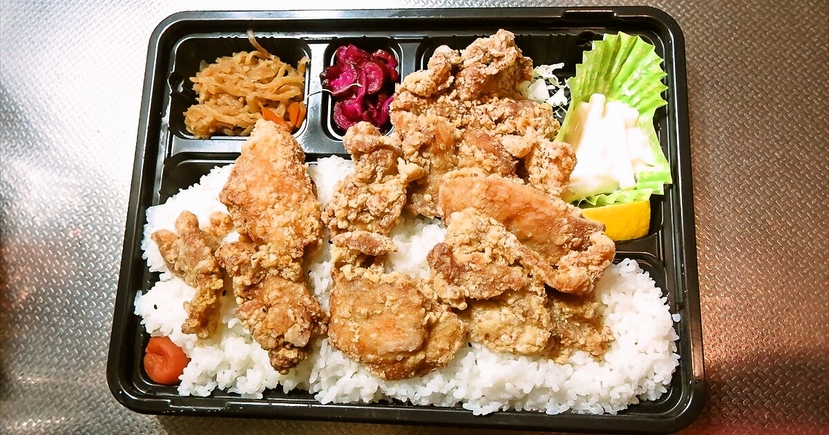 相模原市淵野辺『こがねちゃん弁当』特盛りサムネイル