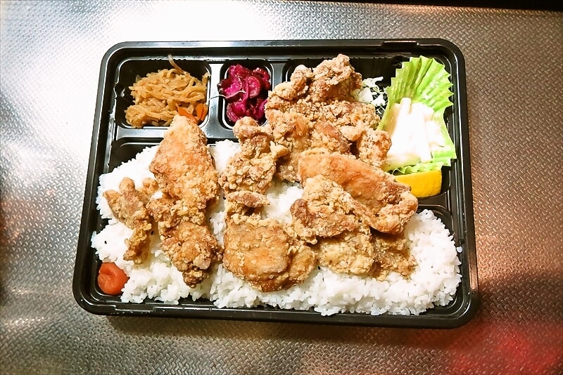 相模原市淵野辺『こがねちゃん弁当』特盛り4