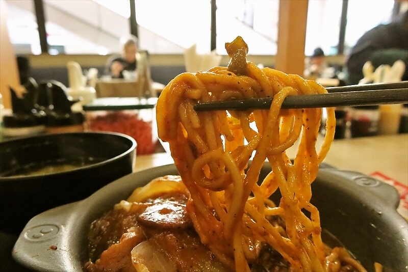 相模大野駅『松屋 相模大野店』ナポリタンハンバーグ定食11