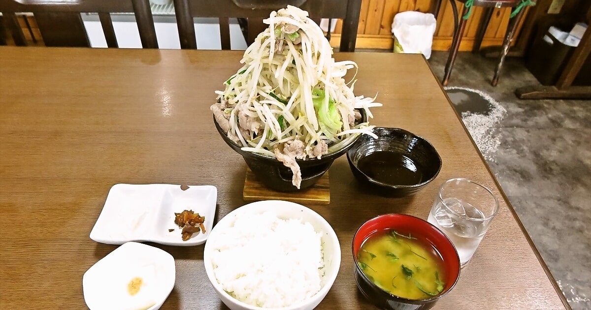 相模原市『食事処 定食 おしゃまんべ』ジンギスカン定食サムネイル