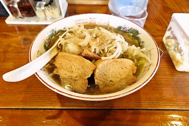 相模原市相模大野駅『うどん処 らんまん』二郎系うどん1