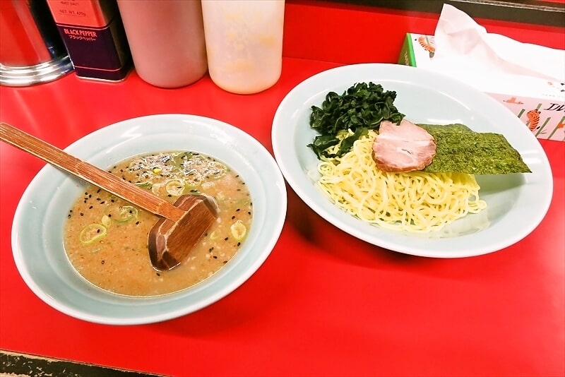 『ラーメンショップ相模原店（旧 庵庵）』2025年つけ麺1