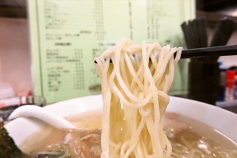 相模原市淵野辺駅『お食事の店 新興軒』塩ラーメン9