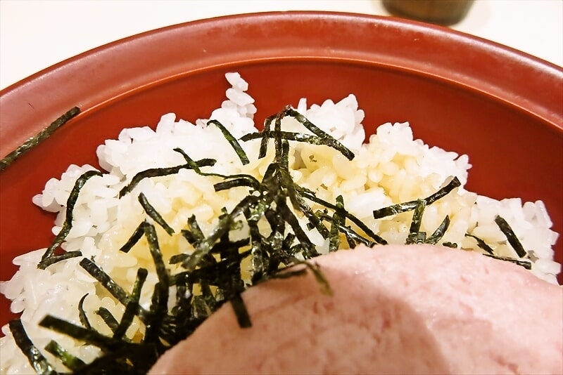 『すき家』まぐろたたき丼（フリスビー丼）7