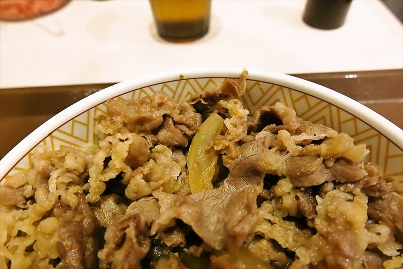 『すき家』牛丼（並）5