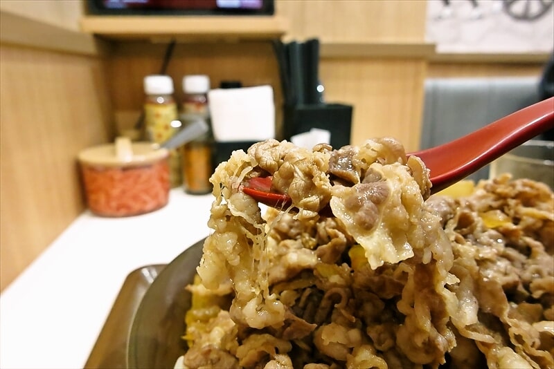 2025年1月『すき家』キング牛丼9