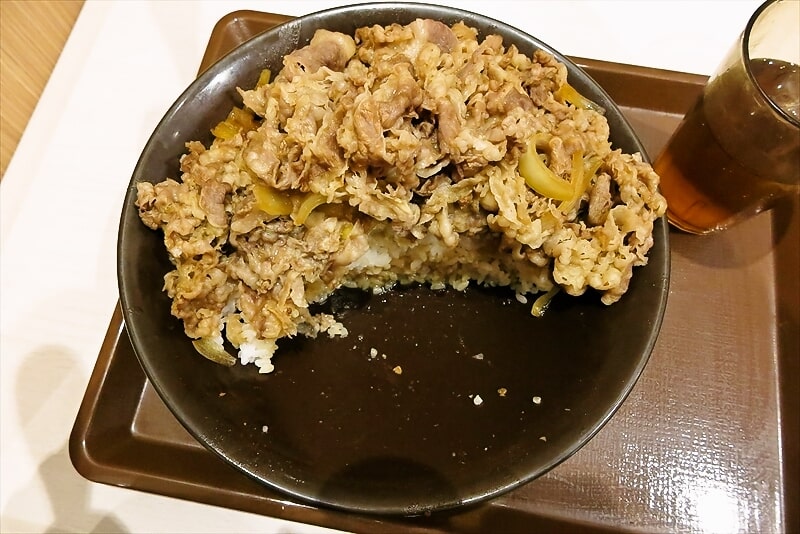 2025年1月『すき家』キング牛丼16