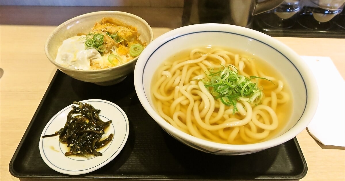 2025年町田市『ウエスト町田店』カツ丼うどんセットサムネイル