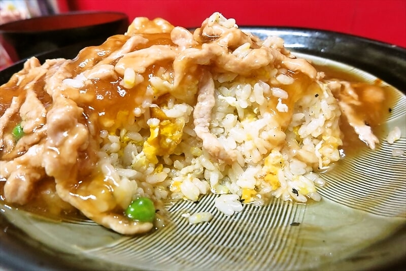 座間市『中華料理 江陽（こうよう）』細切り肉チャーハン12