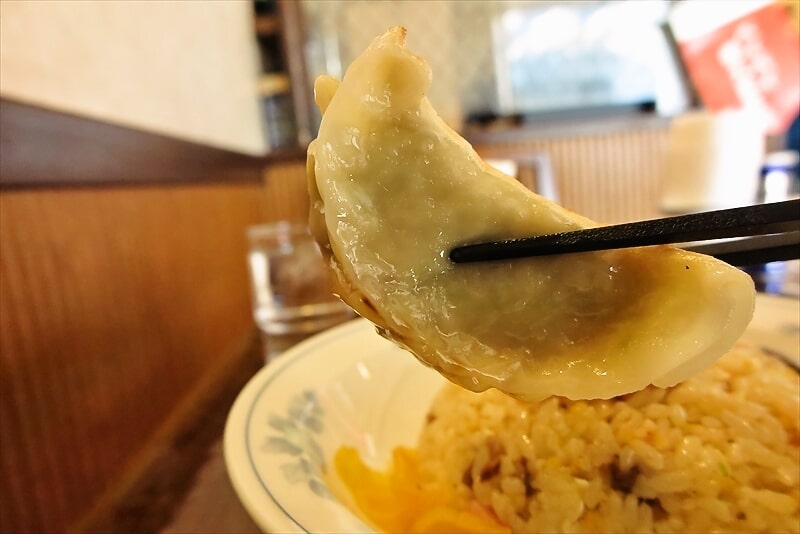 町田市山崎団地名店街『中華料理 万寿園（まんじゅえん）』チャーハン＆半餃子9