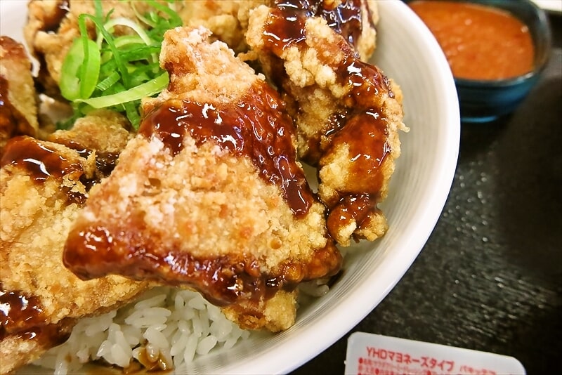 『吉野家』超特盛祭にんにくマシマシから揚げ超特盛丼7