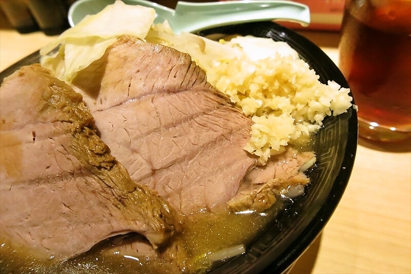 町田市シバヒロ前『ラーメン富士豚』小ラーメンにんにく4