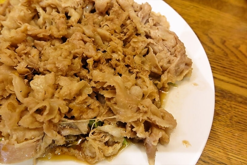 町田駅『とんかつ朱鞠』しょうが焼肉増定食ライス大盛り10