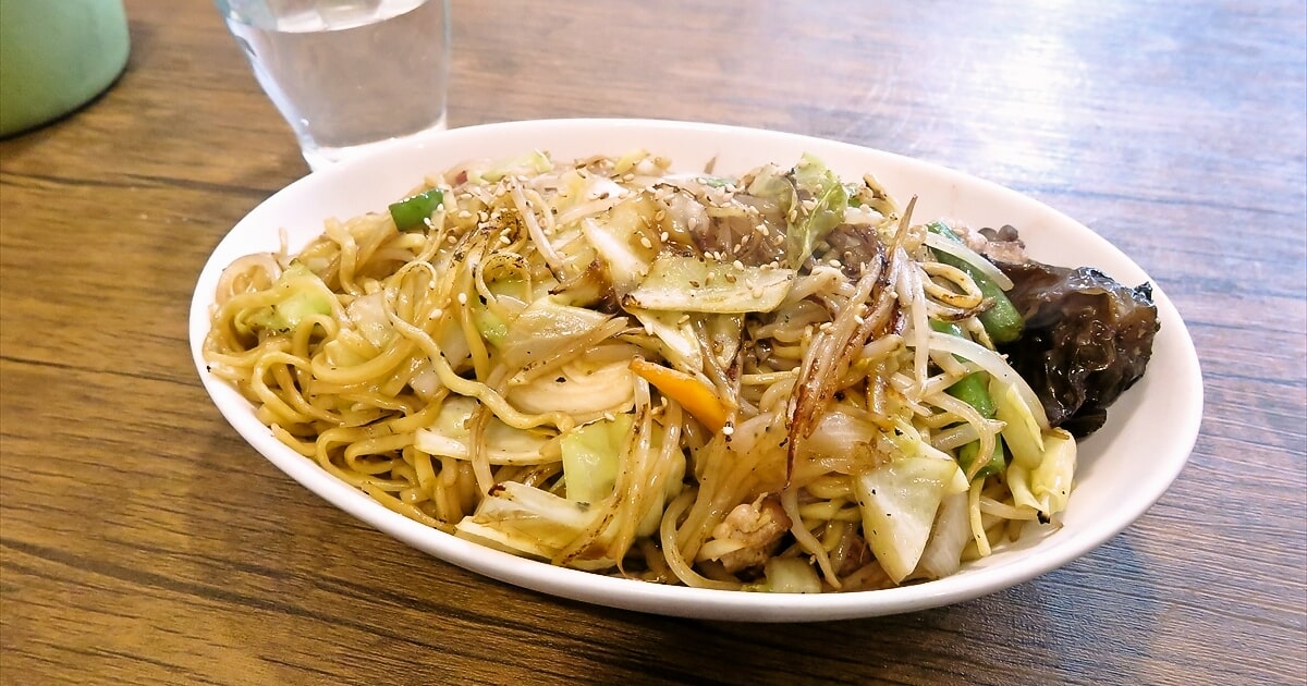 2025年相模原市淵野辺駅『梵蔵（ぼんくら）』焼きそばタンメン大盛りサムネイル