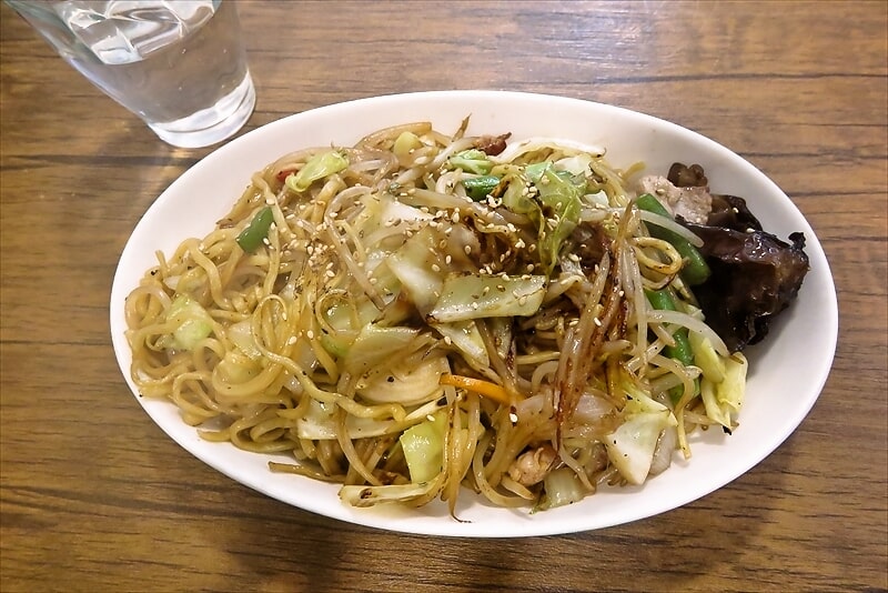 2025年相模原市淵野辺駅『梵蔵（ぼんくら）』焼きそばタンメン大盛り2