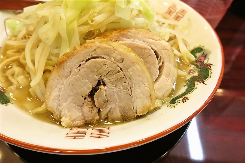 町田駅『極太麺 ぶっ豚（ぶっとん）町田店』大ラーメン5
