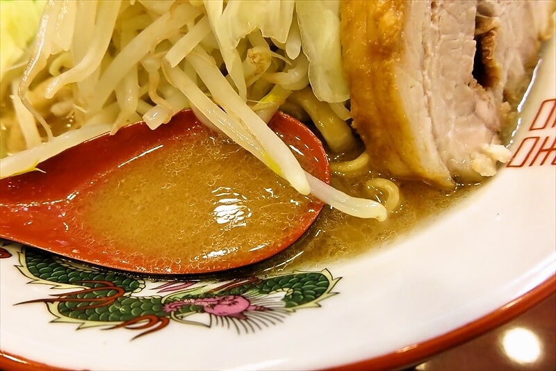 町田駅『極太麺 ぶっ豚（ぶっとん）町田店』大ラーメン10